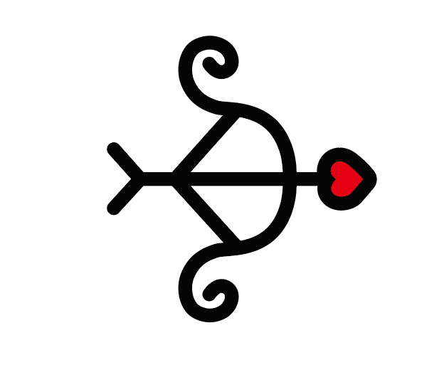 ai怎么画丘比特的箭