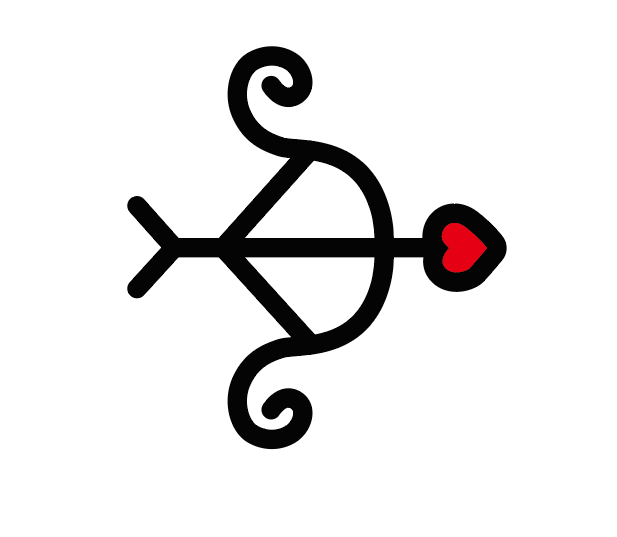 ai怎么画丘比特的箭