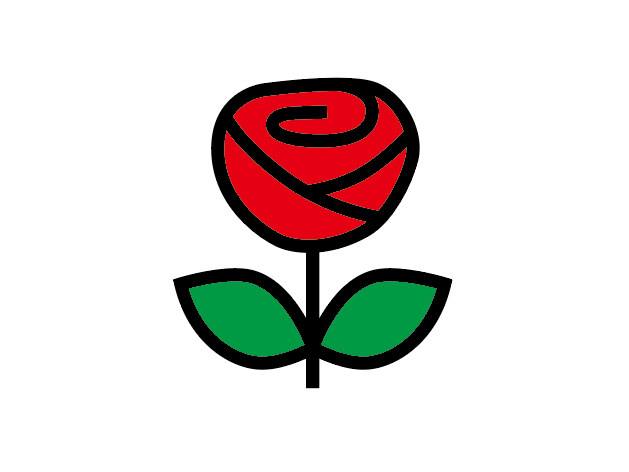 ai怎么画一朵红玖瑰花