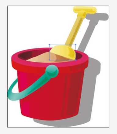 ai如何画玩具小桶小勺