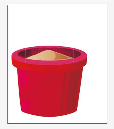 ai如何画玩具小桶小勺