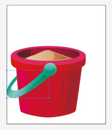 ai如何画玩具小桶小勺