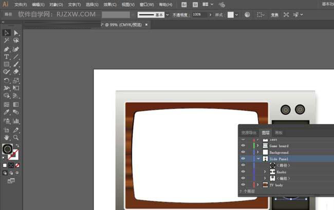 ai如何把外观属性直接用于图层