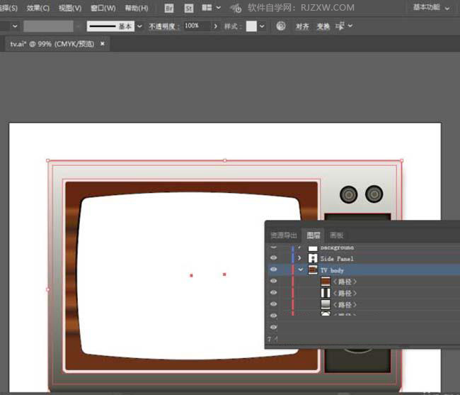 ai如何把外观属性直接用于图层