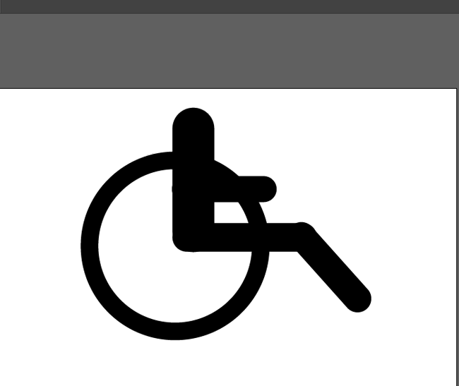 ai如何设计残疾人座位标志