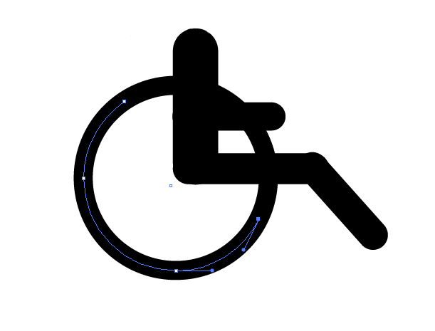 ai如何设计残疾人座位标志