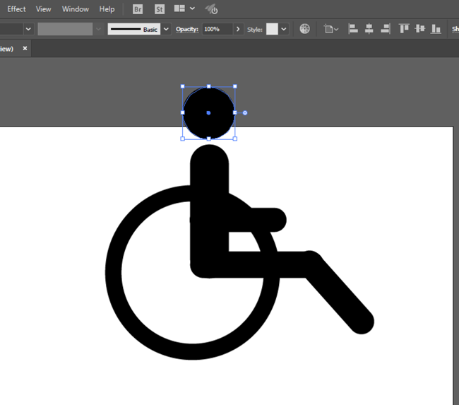 ai如何设计残疾人座位标志