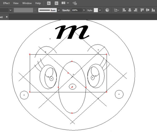 ai如何画面包LOGO头像