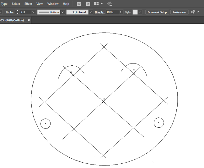 ai如何画面包LOGO头像