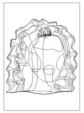 AI怎么画红发头像