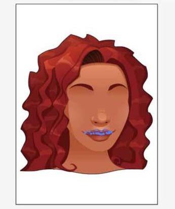 AI怎么画红发头像