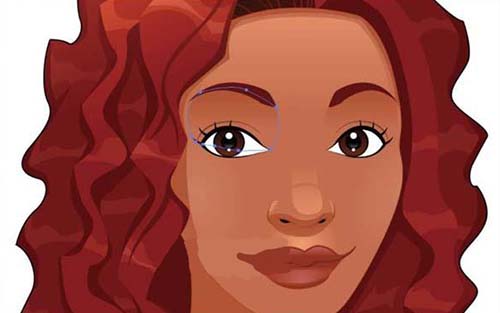 AI怎么画红发头像