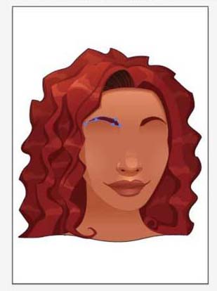 AI怎么画红发头像