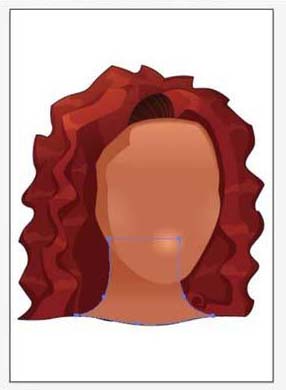 AI怎么画红发头像