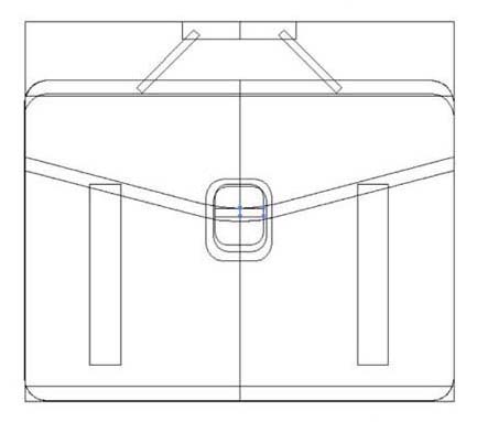 用AI矩形怎么设计手提包效果