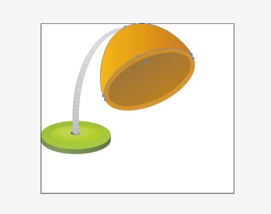 AI怎么绘制学习台灯