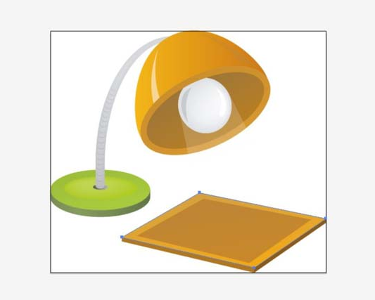 AI怎么绘制学习台灯