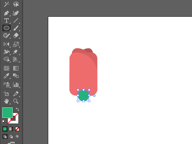 使用AI矩形绘制小花教程