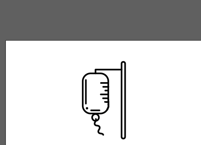 ai怎么绘制吊瓶标志