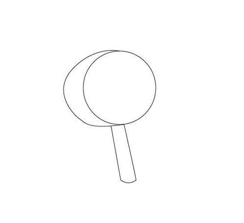 ai儿童拨浪鼓玩具怎么画