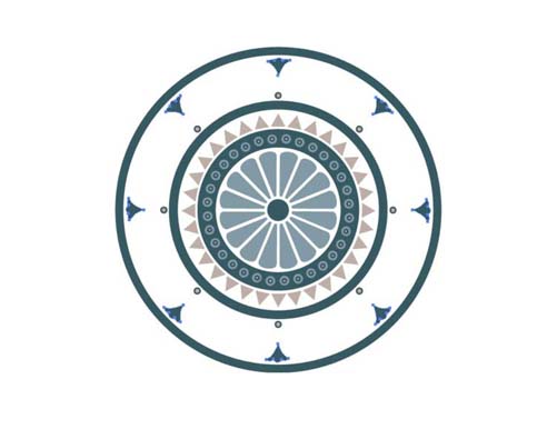 ai怎么画阵列图案