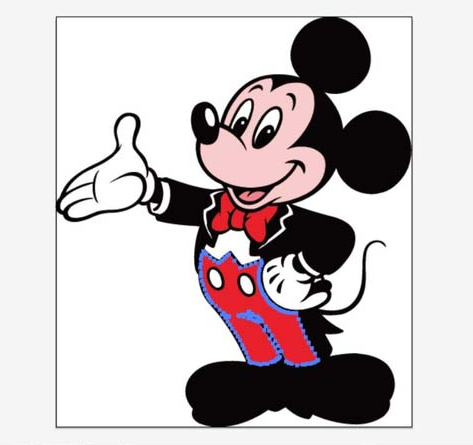 ai绘制米老鼠的步骤