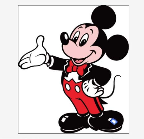 ai绘制米老鼠的步骤