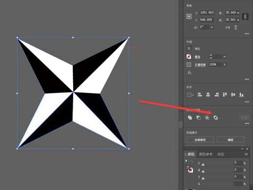 ai复合路径怎么掏空