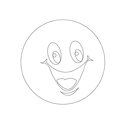 ai怎么画笑脸表情