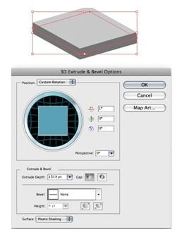 AI怎么绘制立体台历