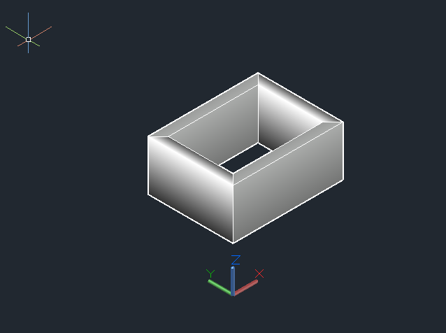 cad中怎么绘制厚度的矩形