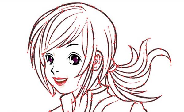 AI怎么绘制跑步的女孩