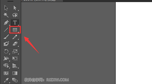 AI怎么把矩形转成路径文字