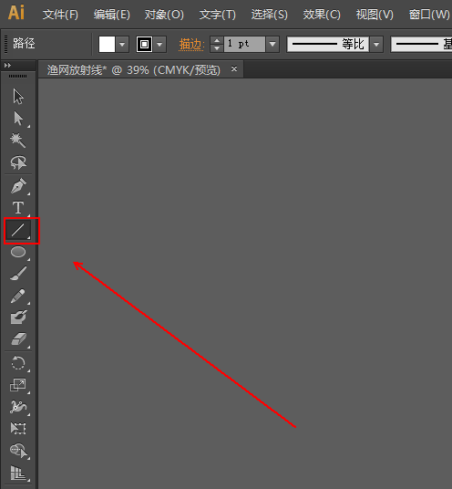 AI怎么用放射线设计渔网