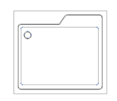 怎么用AI渐变颜色画大头针标签