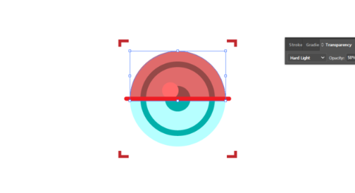 怎么用AI矩形与椭圆设计眼球扫描
