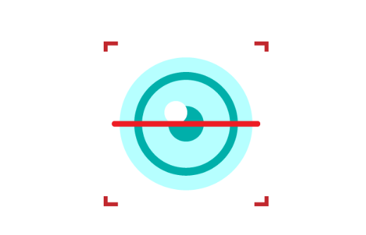 怎么用AI矩形与椭圆设计眼球扫描