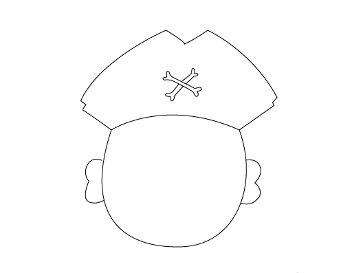 怎么用AI钢笔工具画海盗