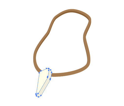 石头项链图案怎么设计