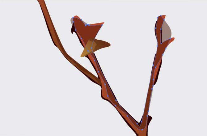 AI怎么画棉花图案