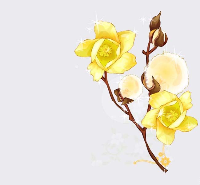 AI怎么画棉花图案