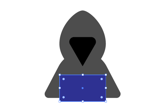 AI怎么设计黑客人物图案