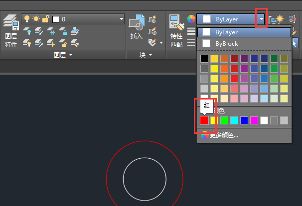 cad怎么改线的颜色