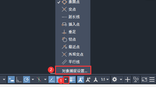 CAD2019怎么捕捉圆心绘制同心圆