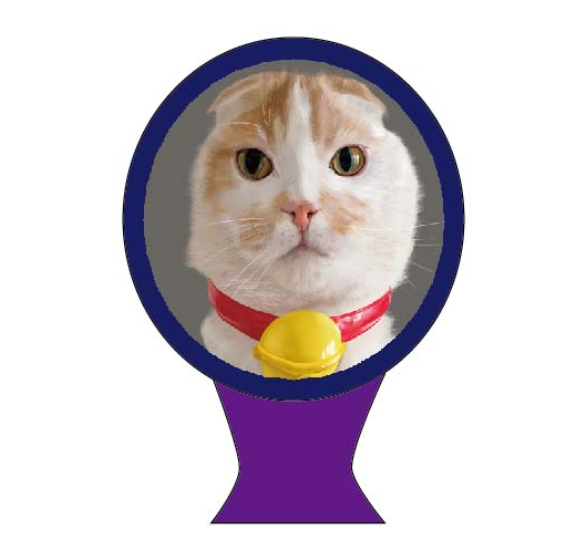 ai怎么设计小猫照镜子