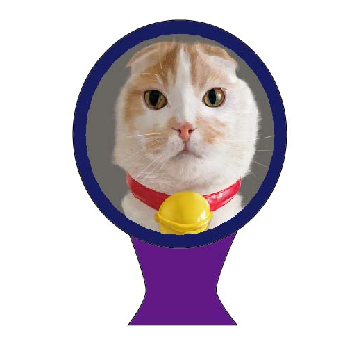 ai怎么设计小猫照镜子