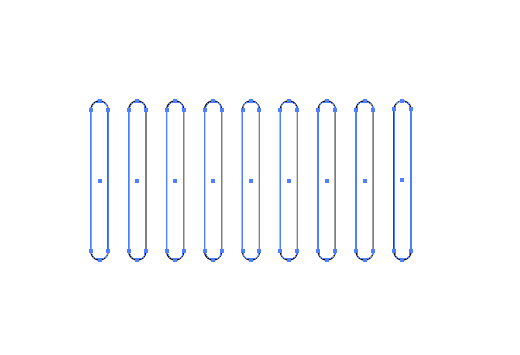 ai怎么设计梳子图案