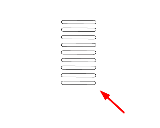 ai怎么设计梳子图案