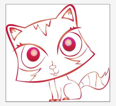 ai怎么画小猫简笔画