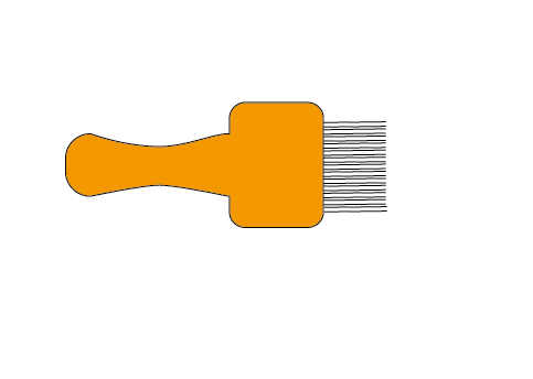 怎么ai设计一把刷子